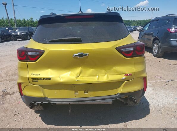 KL79MUSL8RB126423 2024 CHEVROLET TRAILBLAZER Yellow 