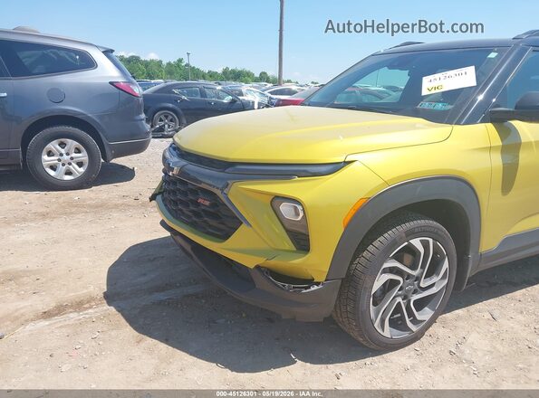 KL79MUSL8RB126423 2024 CHEVROLET TRAILBLAZER Yellow 