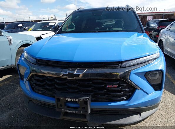 KL79MUSL8RB134795 2024 CHEVROLET TRAILBLAZER Blue ხელსაწყოთა პანელის ხედი