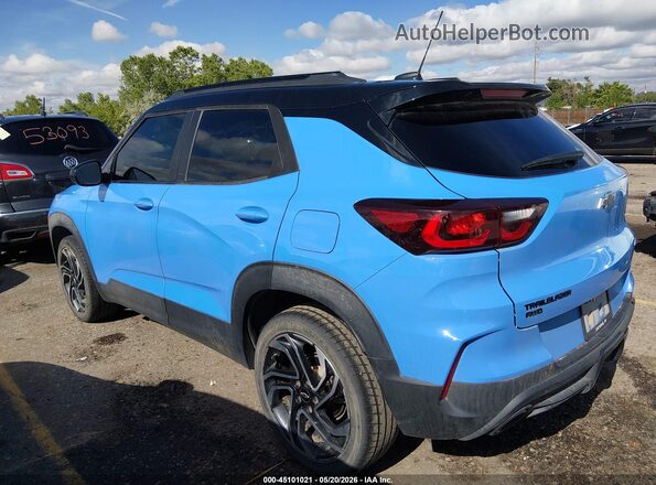 KL79MUSL8RB134795 2024 CHEVROLET TRAILBLAZER Blue სალონის 360-გრადუსიანი ხედი