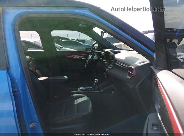 KL79MUSL8RB134795 2024 CHEVROLET TRAILBLAZER Blue წინა სალონის ხედი