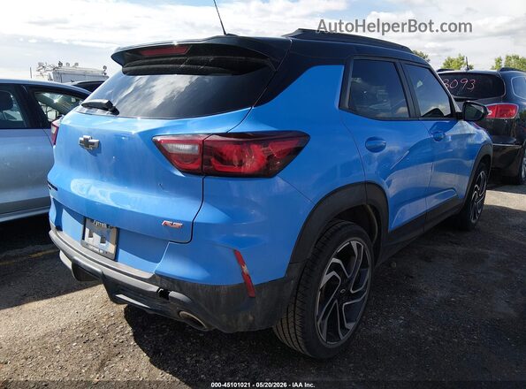 KL79MUSL8RB134795 2024 CHEVROLET TRAILBLAZER Blue უკანა მარჯვენა