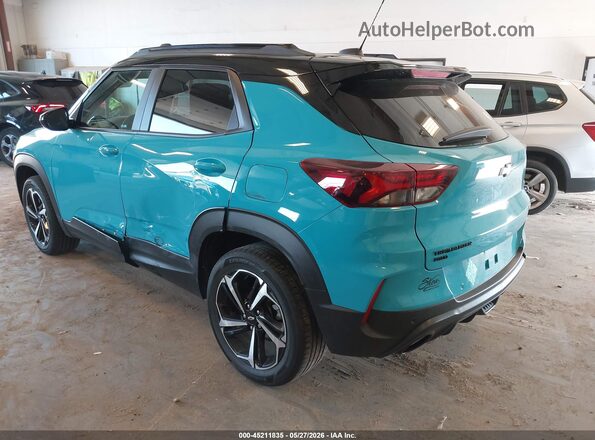 KL79MUSL9MB134359 2021 CHEVROLET TRAILBLAZER Turquoise 