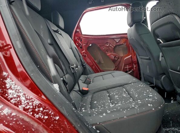 KL79MUSL9SB097343 2025 CHEVROLET TRAILBLAZER Red Rear seats view