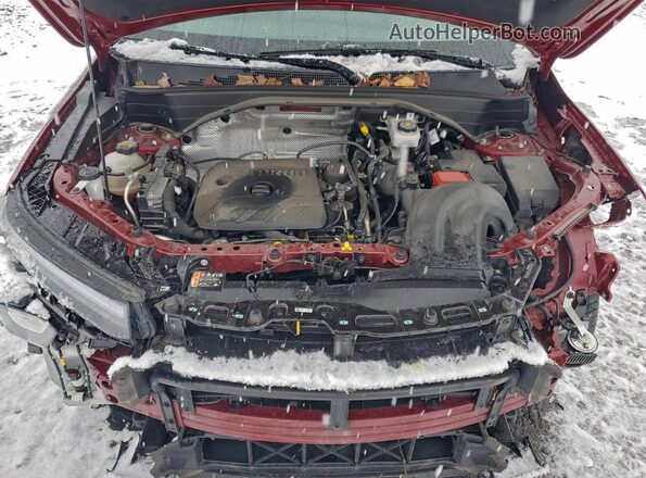 KL79MUSL9SB097343 2025 CHEVROLET TRAILBLAZER Red Rear interior view
