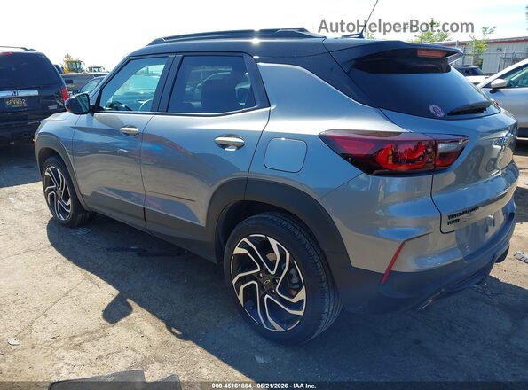 KL79MUSL9SB198172 2025 CHEVROLET TRAILBLAZER Gray Rear left