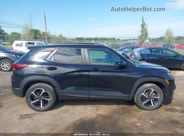 KL79MUSLXPB022643 2023 CHEVROLET TRAILBLAZER Black Вид задньої частини салону