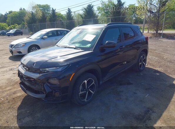 KL79MUSLXPB022643 2023 CHEVROLET TRAILBLAZER Black Передня ліва чверть