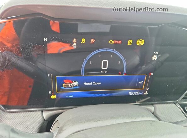 KL79MUSLXRB144454 2024 CHEVROLET TRAILBLAZER Black Widok zestawu wskaźników