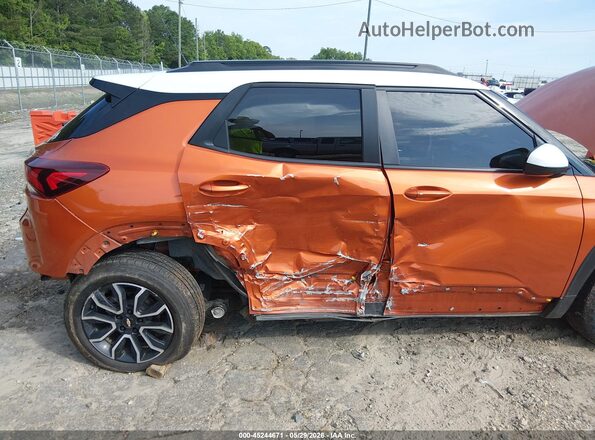 KL79MVSL0PB091427 2023 CHEVROLET TRAILBLAZER Оранжевый Вид спереди