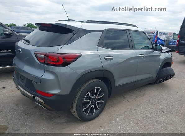 KL79MVSL1RB143487 2024 CHEVROLET TRAILBLAZER Gray Задня права чверть