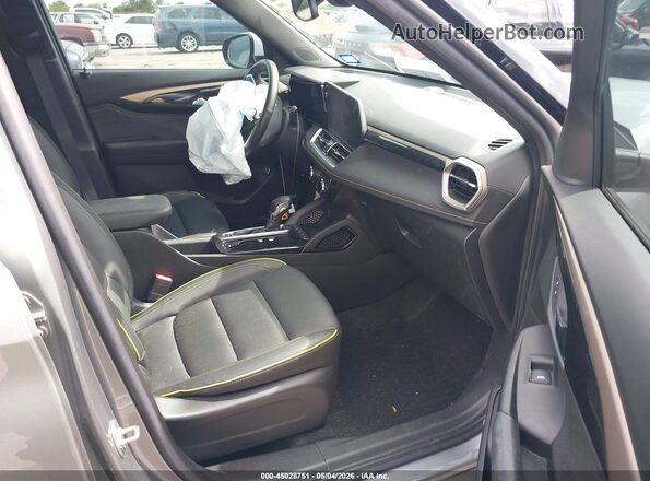 KL79MVSL1RB143487 2024 CHEVROLET TRAILBLAZER Gray Вид салону спереду