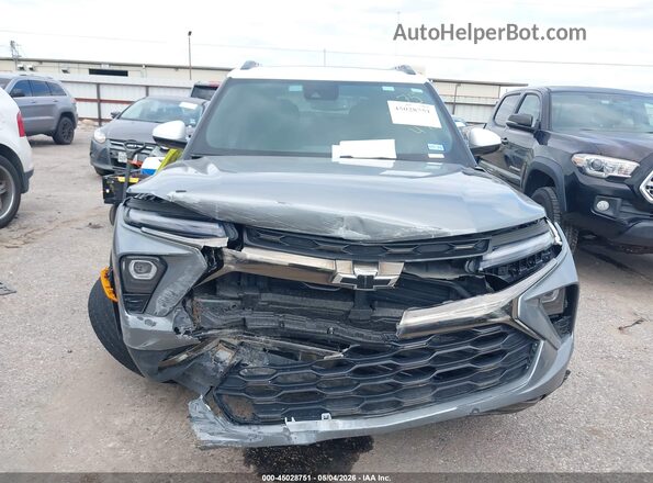 KL79MVSL1RB143487 2024 CHEVROLET TRAILBLAZER Gray Вид щитка приладів