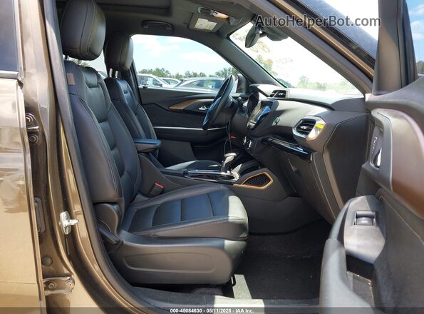 KL79MVSL3MB023408 2021 CHEVROLET TRAILBLAZER Brown Widok wnętrza z przodu