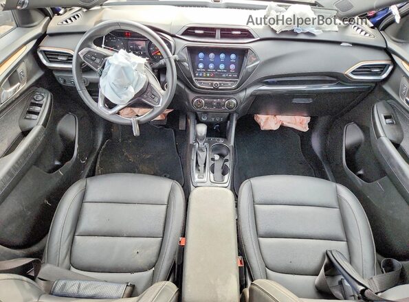 KL79MVSL5PB122655 2023 CHEVROLET TRAILBLAZER Blue Widok deski rozdzielczej