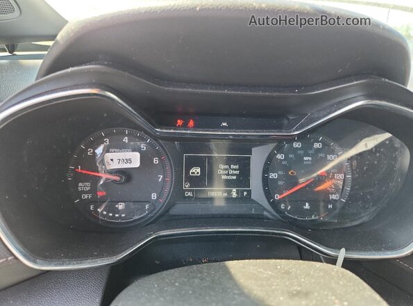 KL79MVSL5PB189983 2023 CHEVROLET TRAILBLAZER White ხელსაწყოთა პანელის ხედი