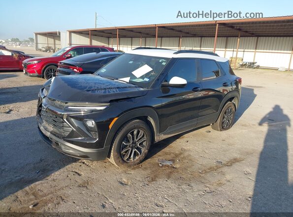 KL79MVSL6RB215008 2024 CHEVROLET TRAILBLAZER Black Передня ліва чверть