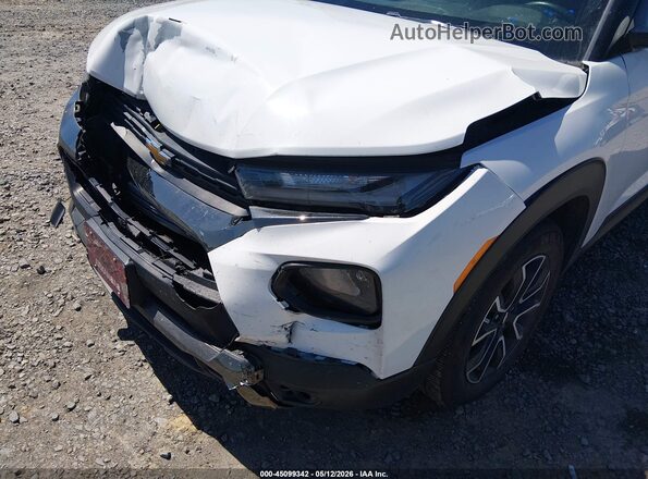 KL79MVSL7NB079630 2022 CHEVROLET TRAILBLAZER White წინა ხედი