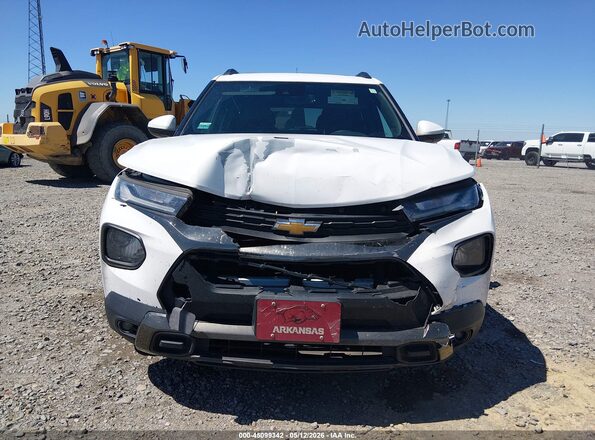 KL79MVSL7NB079630 2022 CHEVROLET TRAILBLAZER White ხელსაწყოთა პანელის ხედი