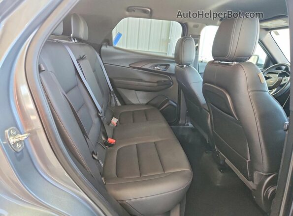 KL79MVSL8MB161994 2021 CHEVROLET TRAILBLAZER Gray Rear interior view