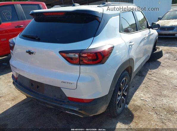 KL79MVSL8RB133040 2024 CHEVROLET TRAILBLAZER White Rear right