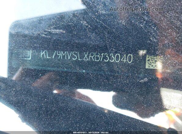 KL79MVSL8RB133040 2024 CHEVROLET TRAILBLAZER White Engine compartment view