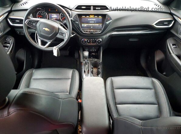 KL79MVSLXMB130147 2021 CHEVROLET TRAILBLAZER Two Tone წინა პანელის ხედი