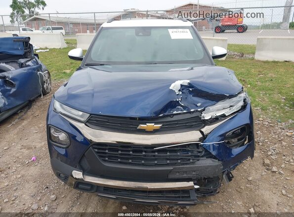 KL79MVSLXNB128366 2022 CHEVROLET TRAILBLAZER Blue 
