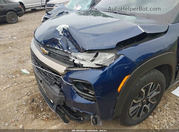 KL79MVSLXNB128366 2022 CHEVROLET TRAILBLAZER Blue 