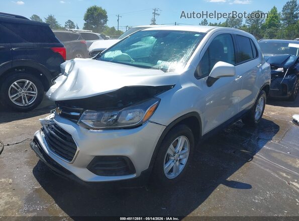 KL7CJKSB0LB328688 2020 CHEVROLET TRAX Silver Передня ліва чверть