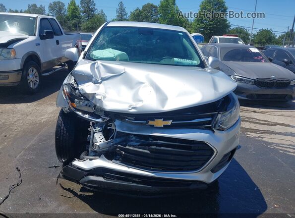 KL7CJKSB0LB328688 2020 CHEVROLET TRAX Silver Вид задньої частини салону