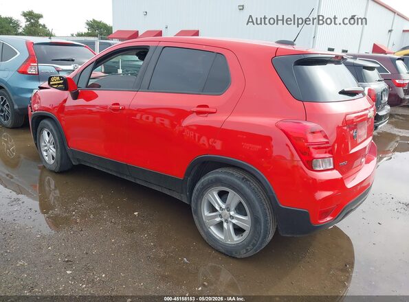 KL7CJKSB1LB334435 2020 CHEVROLET TRAX Red უკანა მარცხენა