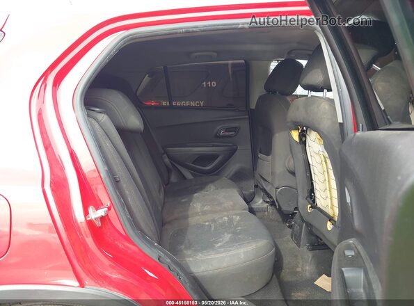 KL7CJKSB1LB334435 2020 CHEVROLET TRAX Red VIN კოდის სტიკერის ხედი