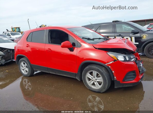 KL7CJKSB1LB334435 2020 CHEVROLET TRAX Red სალონის 360-გრადუსიანი ხედი