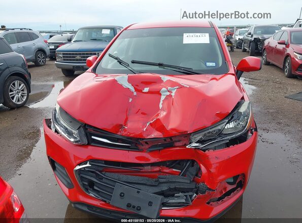 KL7CJKSB1LB334435 2020 CHEVROLET TRAX Red უკანა სალონის ხედი