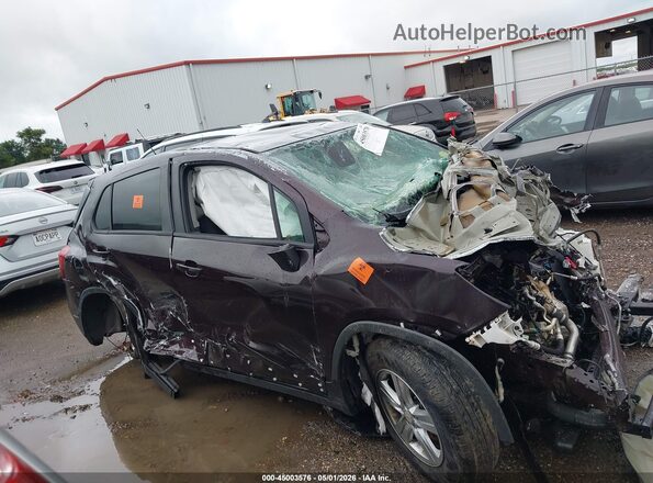 KL7CJKSB1MB313800 2021 CHEVROLET TRAX Maroon Rear interior view