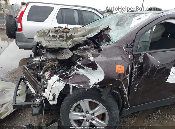 KL7CJKSB1MB313800 2021 CHEVROLET TRAX Maroon Front view