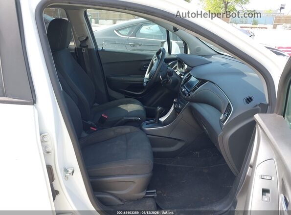 KL7CJKSB3LB314400 2020 CHEVROLET TRAX White Widok wnętrza z przodu