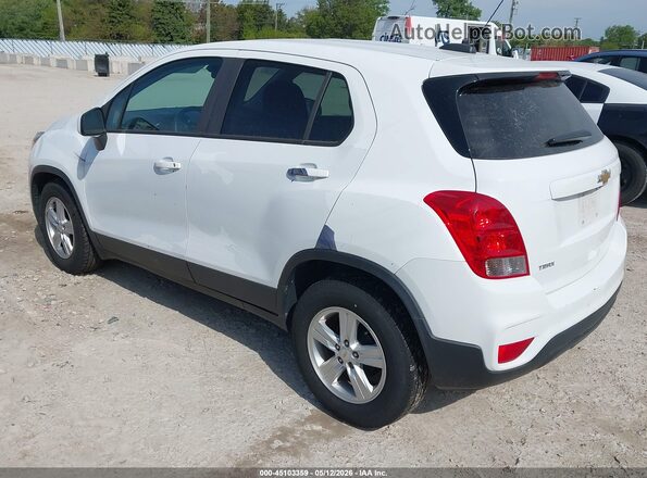 KL7CJKSB3LB314400 2020 CHEVROLET TRAX White Tył lewy