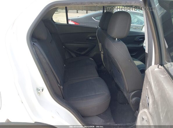 KL7CJKSB3LB314400 2020 CHEVROLET TRAX White Widok naklejki z numerem VIN