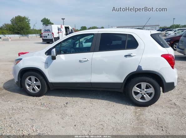 KL7CJKSB3LB314400 2020 CHEVROLET TRAX White Widok wnętrza 360 stopni