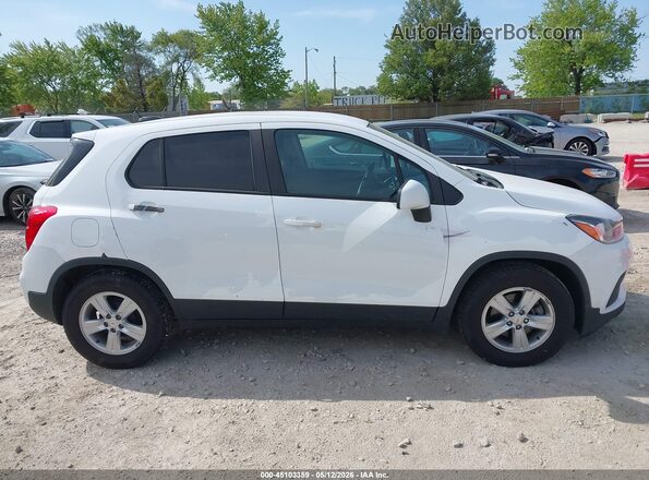 KL7CJKSB3LB314400 2020 CHEVROLET TRAX White Widok wnętrza z tyłu