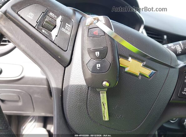 KL7CJKSB3LB314400 2020 CHEVROLET TRAX White Widok deski rozdzielczej