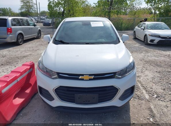 KL7CJKSB3LB314400 2020 CHEVROLET TRAX White Widok zestawu wskaźników
