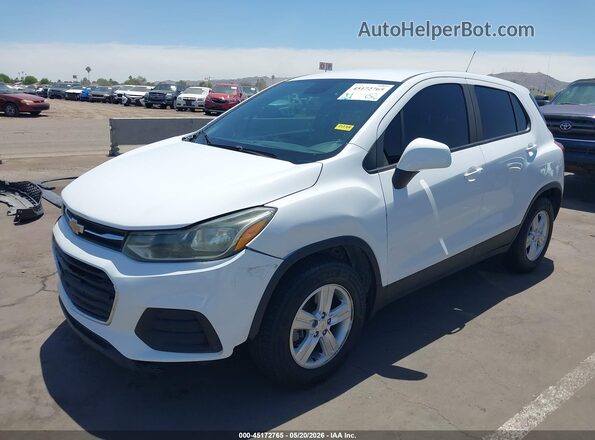 KL7CJKSB6LB315797 2020 CHEVROLET TRAX White Front left