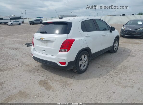 KL7CJKSB6MB304073 2021 CHEVROLET TRAX White უკანა მარჯვენა