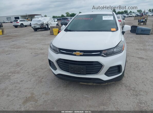KL7CJKSB6MB304073 2021 CHEVROLET TRAX White ხელსაწყოთა პანელის ხედი