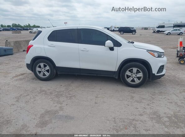 KL7CJKSB6MB304073 2021 CHEVROLET TRAX White უკანა სალონის ხედი