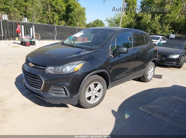 KL7CJKSB7LB061632 2020 CHEVROLET TRAX Black Przód lewy