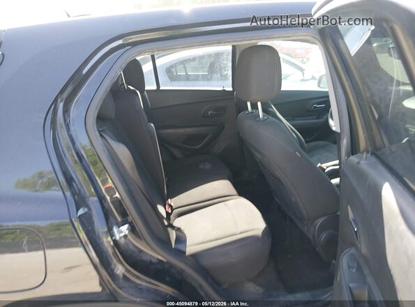 KL7CJKSB7LB061632 2020 CHEVROLET TRAX Black Widok naklejki z numerem VIN